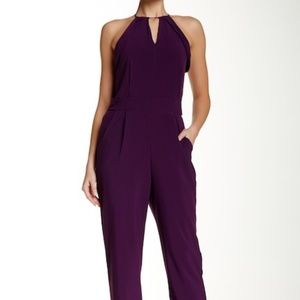 Velvet Torch Halter Jumpsuit